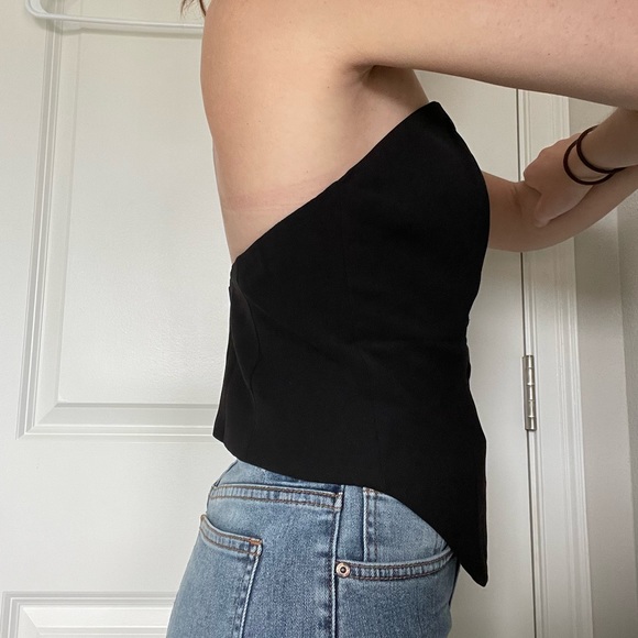 White Fox Black strapless “vest” - Picture 7 of 8